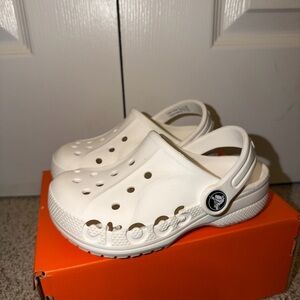 Crocs Kids Classic Clog - White